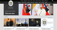 Desktop Screenshot of iglesiadesantiago.cl